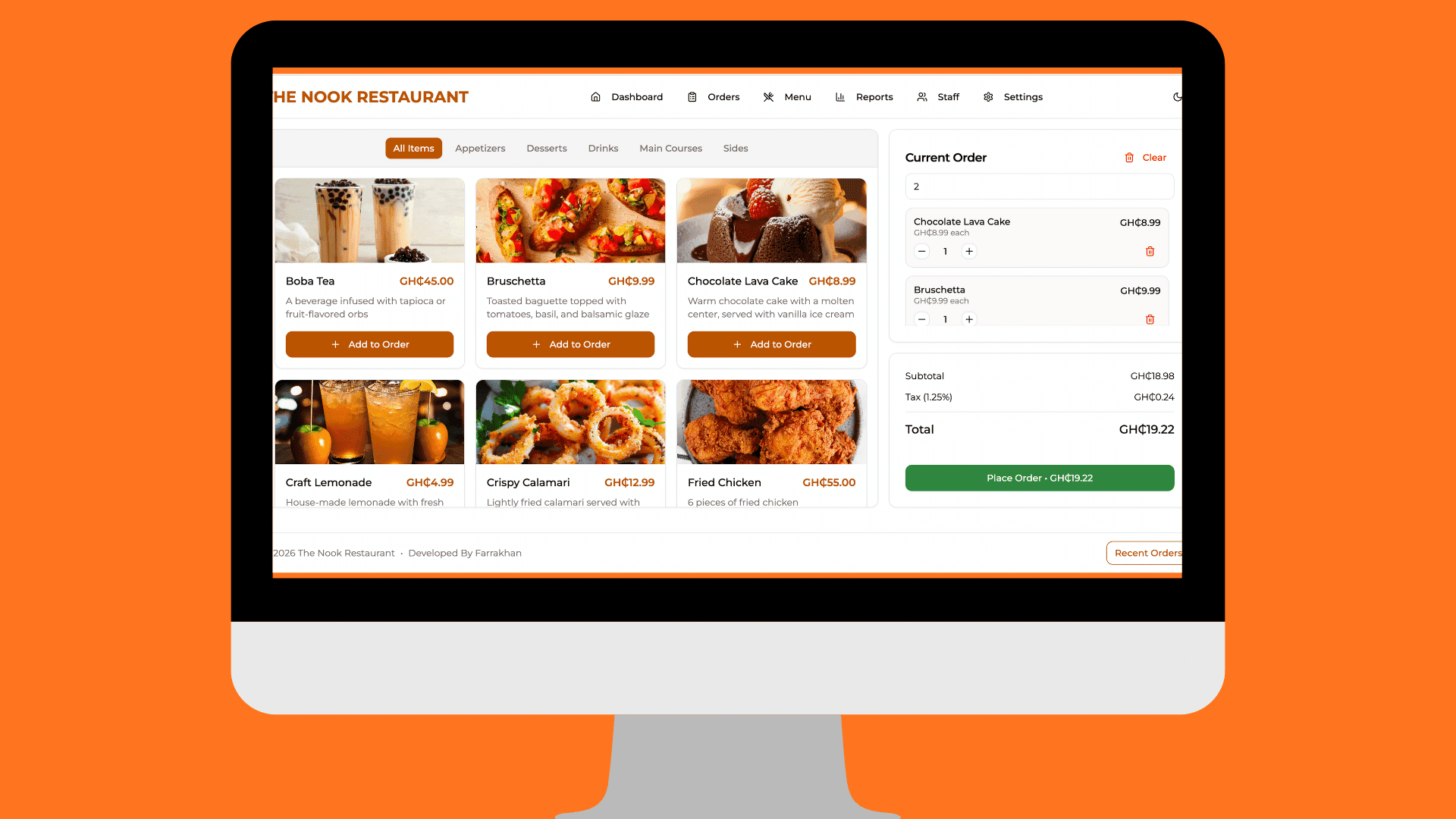 THE NOOK Restaurant POS